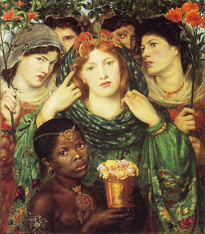 The Beloved , de Dante Gabriel Rossetti, 1865. 