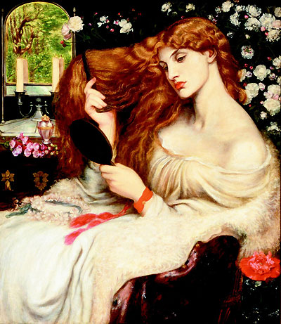 Lady Lilith, de Dante Gabriel Rossetti, (c. 1866-68)