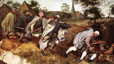 Pieter Brueghel, La parábola de los ciegos (1568) 