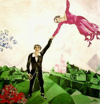 Marc Chagall - Promenade, 1913