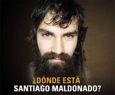 ¿Dónde está Santiago Maldonado?