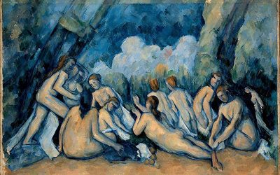 Las bañistas de Cézanne