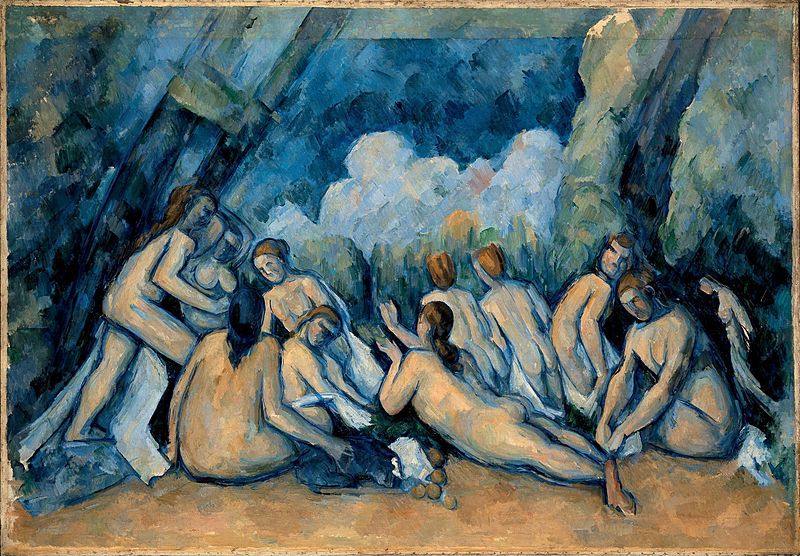 Las bañistas de Cézanne