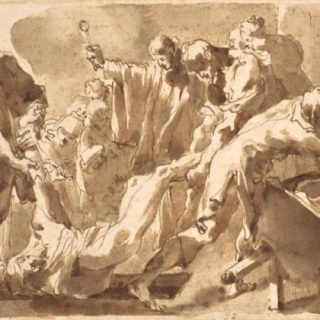 Gandolfi Ubaldo, San Carlos Borromeo y la peste de Milán, 1760, Museo Nacional del Prado.
